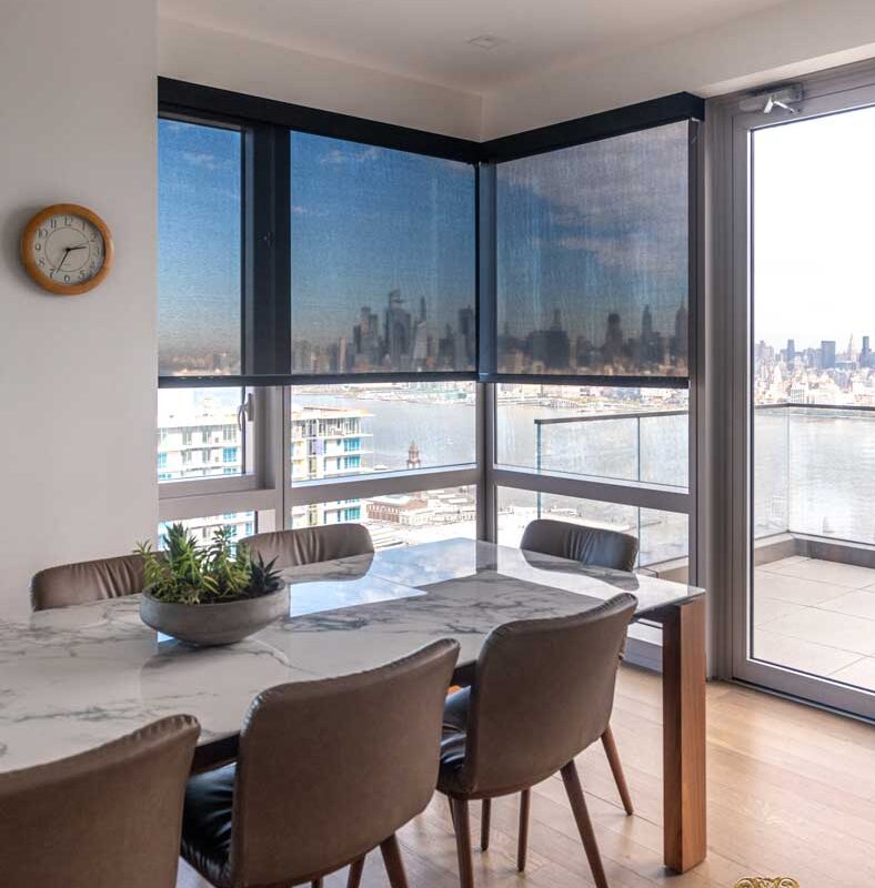 state-of-the-art somfy motorized shades in new york